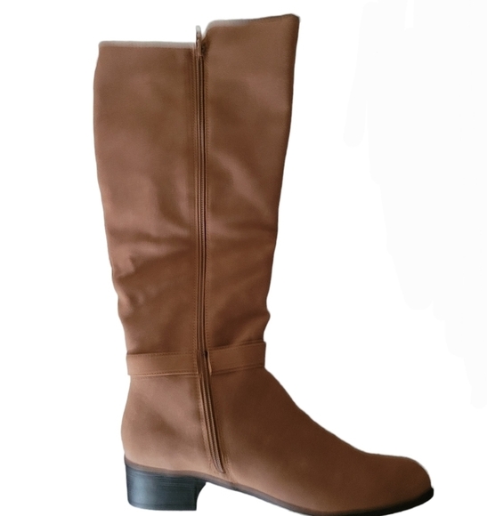 NAUTICA Minetta Tan Knee High Riding Boot Size 10 - Picture 2 of 13